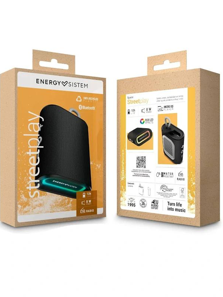 Energy Sistem Altavoz StreetPlay Space BT 4