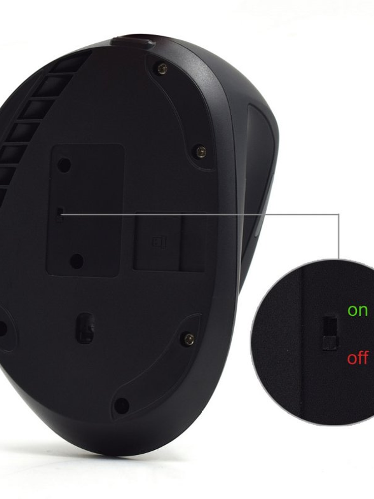 Ewent EW3158 Ratón Wireless Vertical 1600 dpi 2