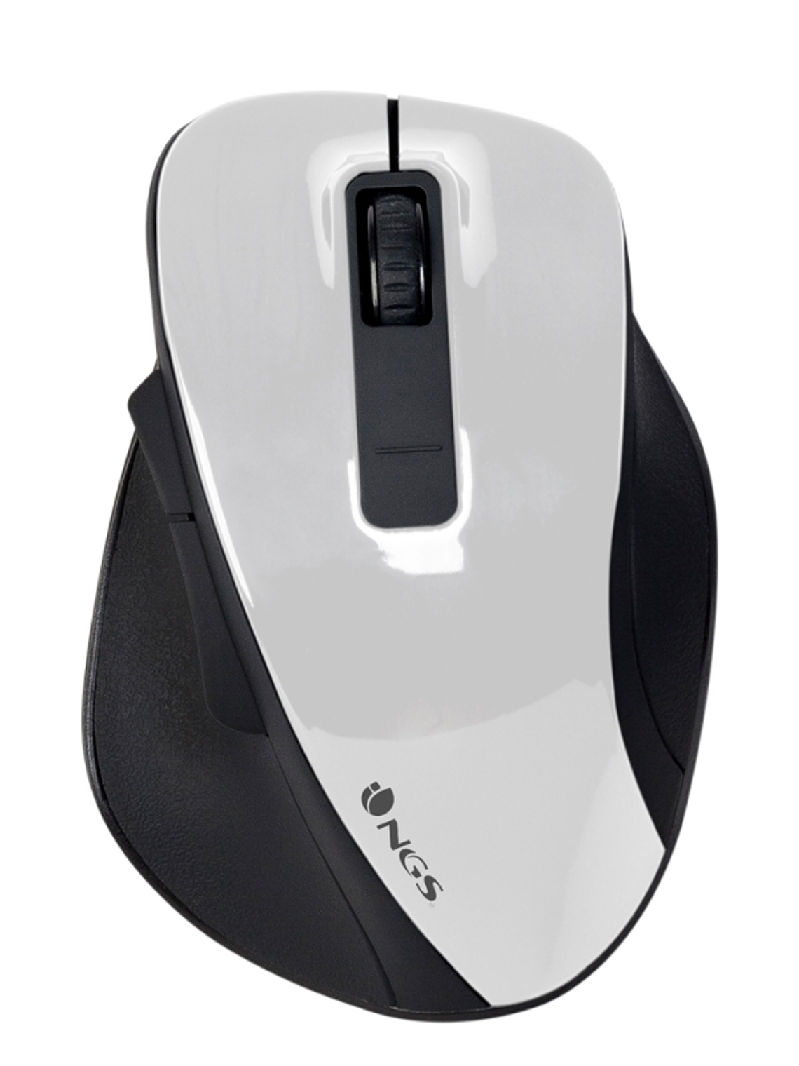 NGS Ratón Inalámbrico 2.4 GHz BOWWHITE 16000DPI Bl 1