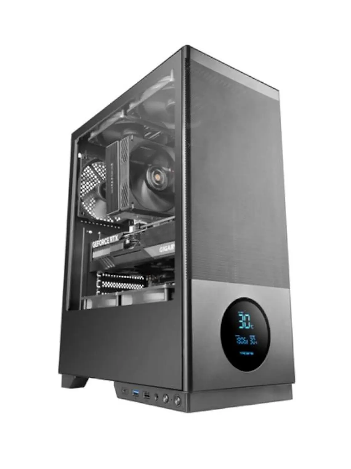 TACENS Caja Atx Pantalla Ventis 3X120mm Negro 2