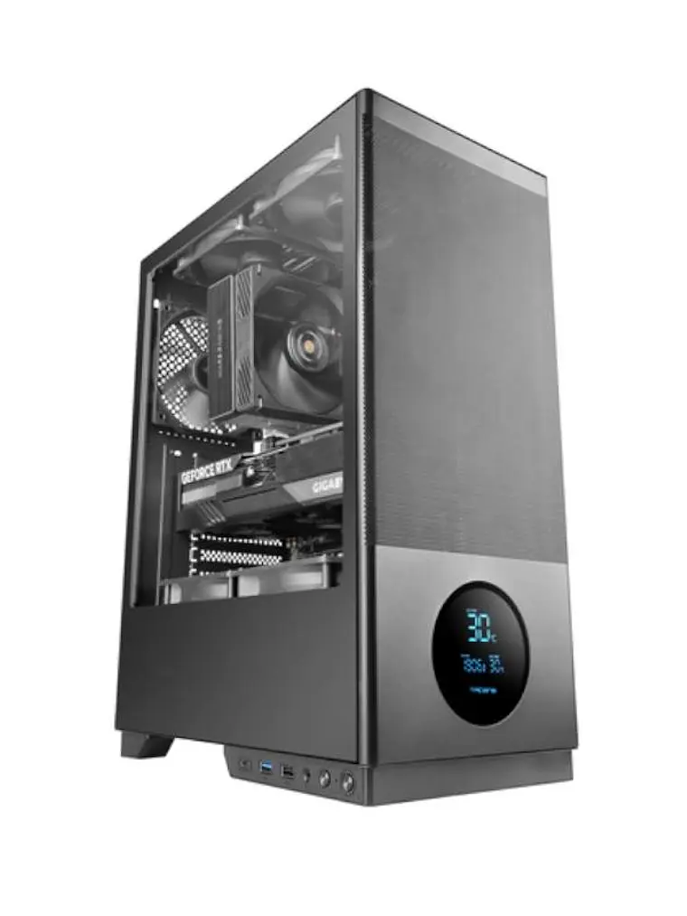TACENS Caja Atx Pantalla Ventis 3X120mm Negro 2