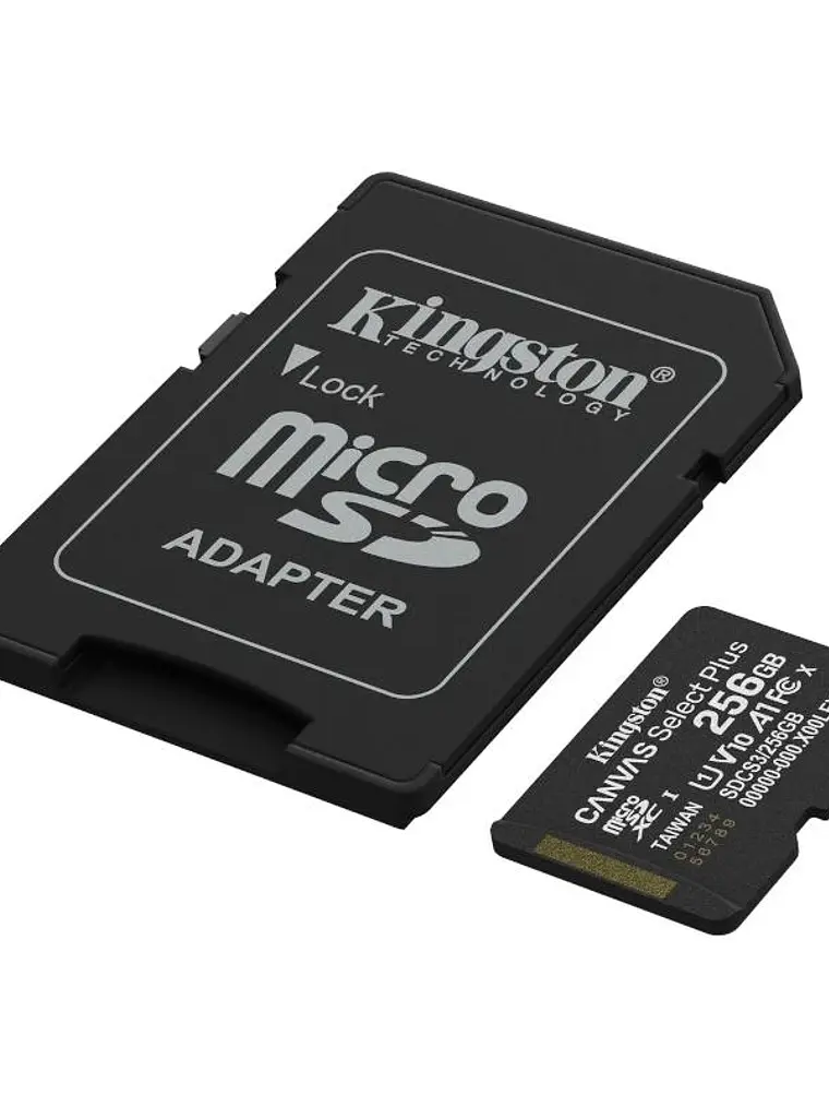 Kingston SDCS3/256GB microSDXC Gen3 150MB/s A1 3