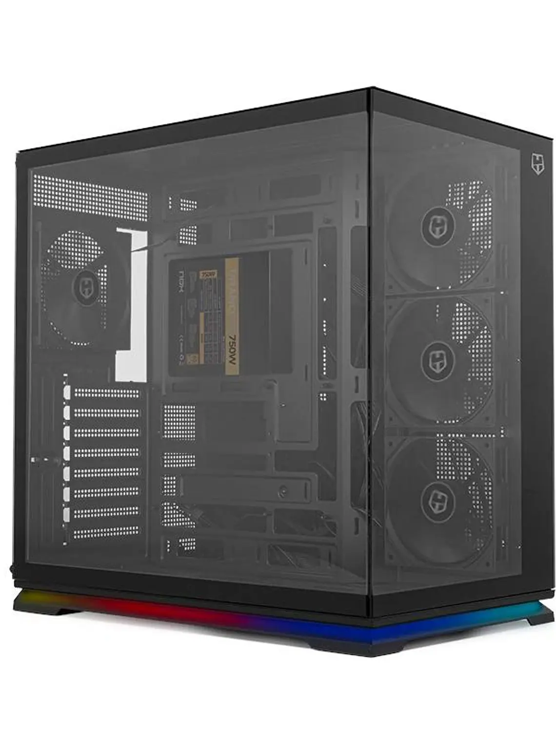 NOX  Semitorre ATX HUMMER GALAXY ARGB Negra 2