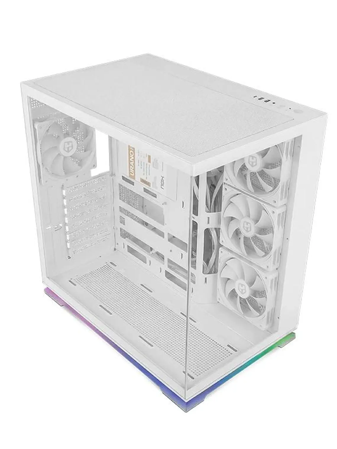 NOX Semitorre ATX HUMMER GALAXY ARGB Blanca 4