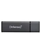 Intenso 3521495 Lápiz USB 2.0 Alu 128GB Antracita - Miniatura 1