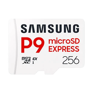 Samsung MicroSDHC P9 Express 256GB V30, A1 800MBs