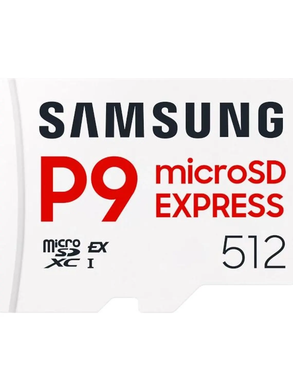 Samsung MicroSDHC P9 Express 512GB V30, A1 800MBs 1