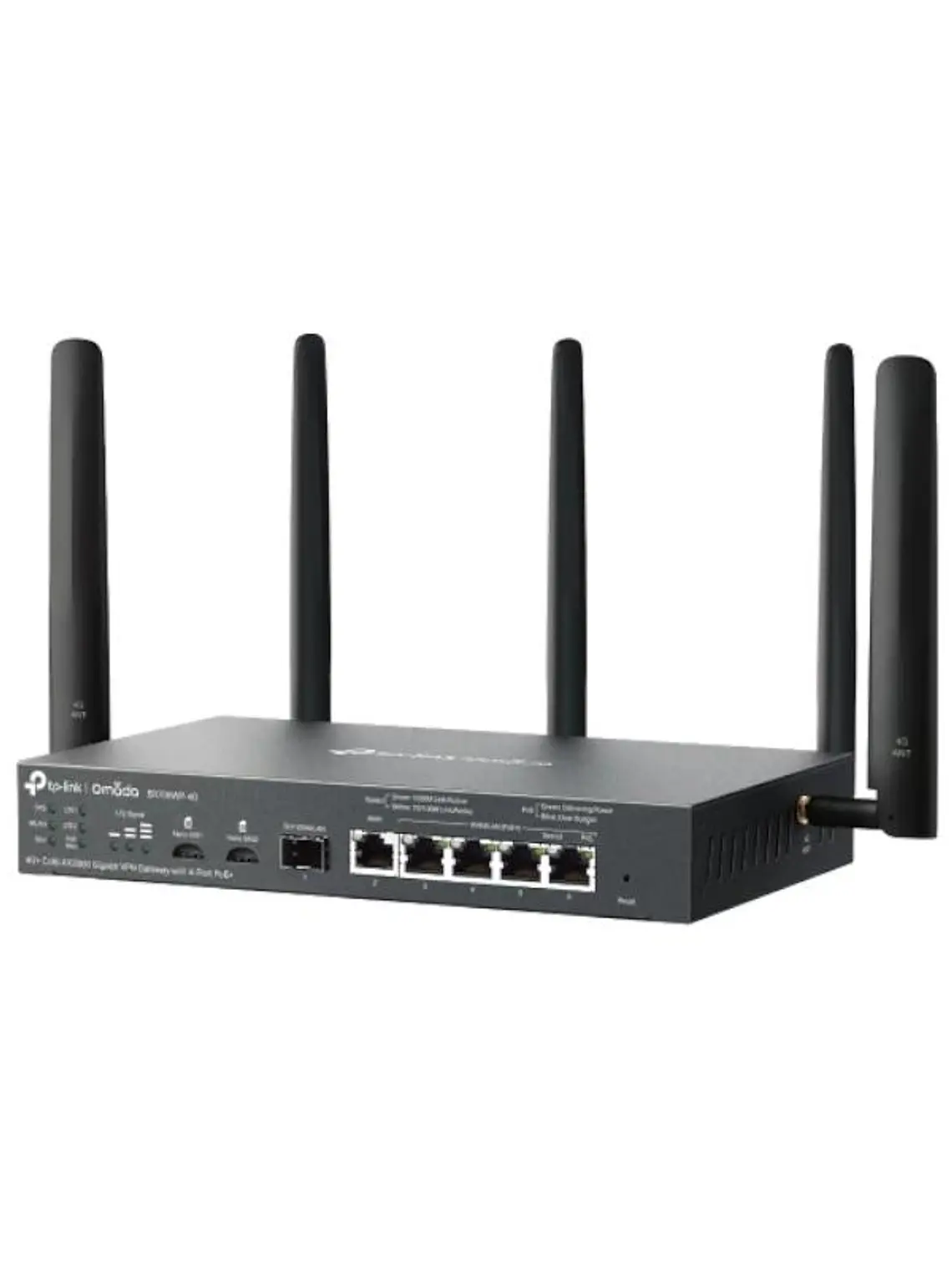 TP-Link ER706WP-4G Router 4G+ AX3000 VPN 4xPoE+ 3