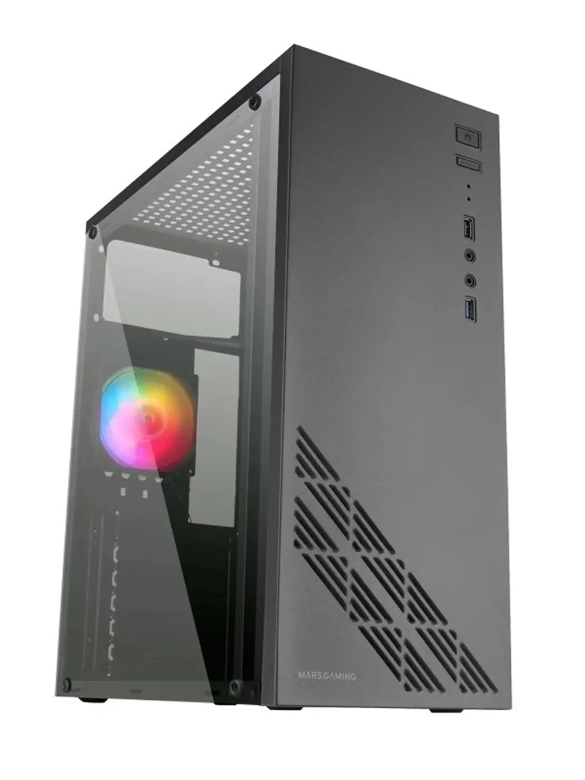 MARS GAMING Semitorre MC100 FRGB USB 3.0 Black 1