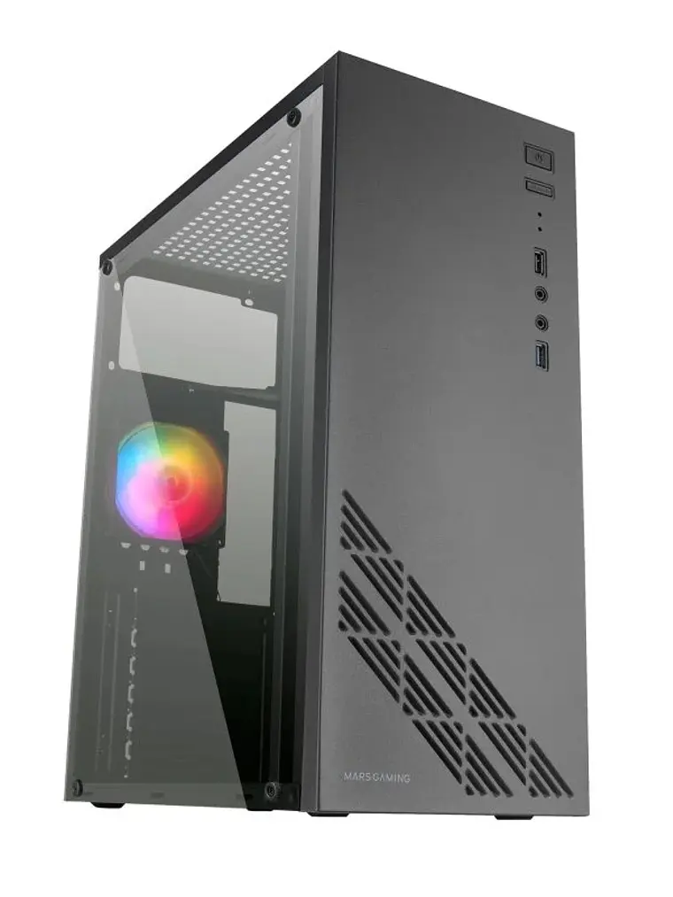 MARS GAMING Semitorre MC100 FRGB USB 3.0 Black 1