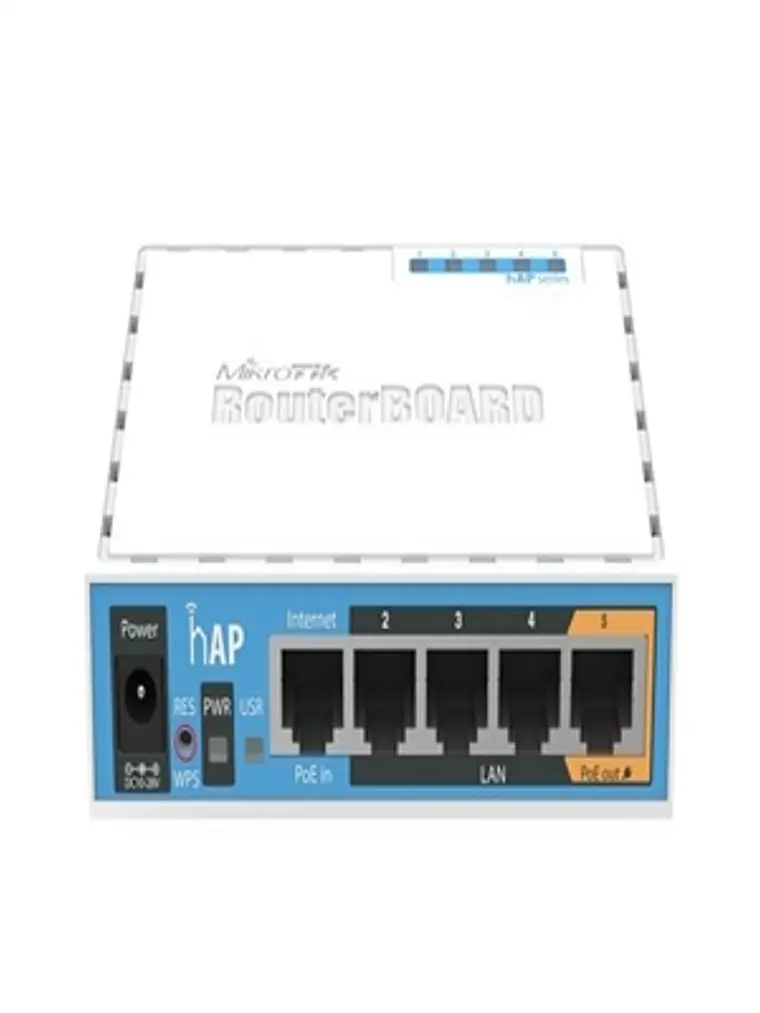 MikroTik RB951Ui-2nD hAP 5x10/100 2.4GHz L4 1