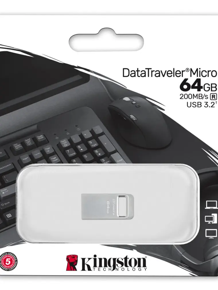 Kingston DataTraveler DTMC3G2 64GB Metal USB3.2 4
