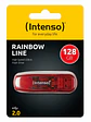Intenso 3502491 Lápiz USB 2.0 Rainbow 128GB Rojo - Miniatura 3