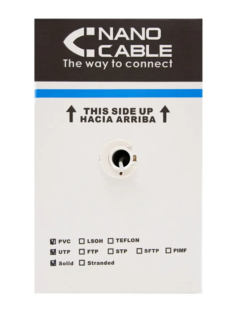 Nanocable Bobina  RJ45 CAT5E UTP Flexible 305Mts 2