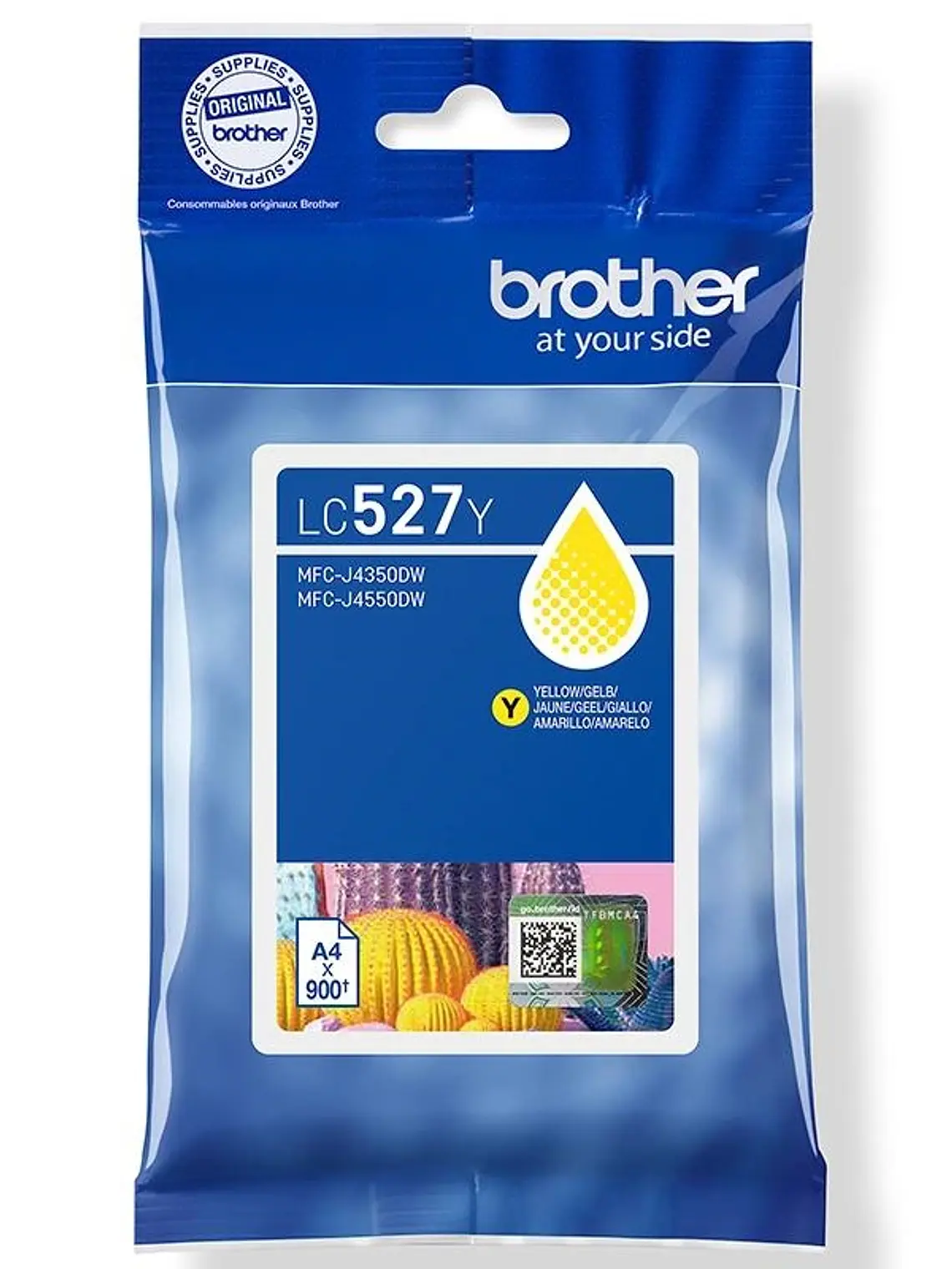 Brother Cartucho LC527Y Amarillo 1