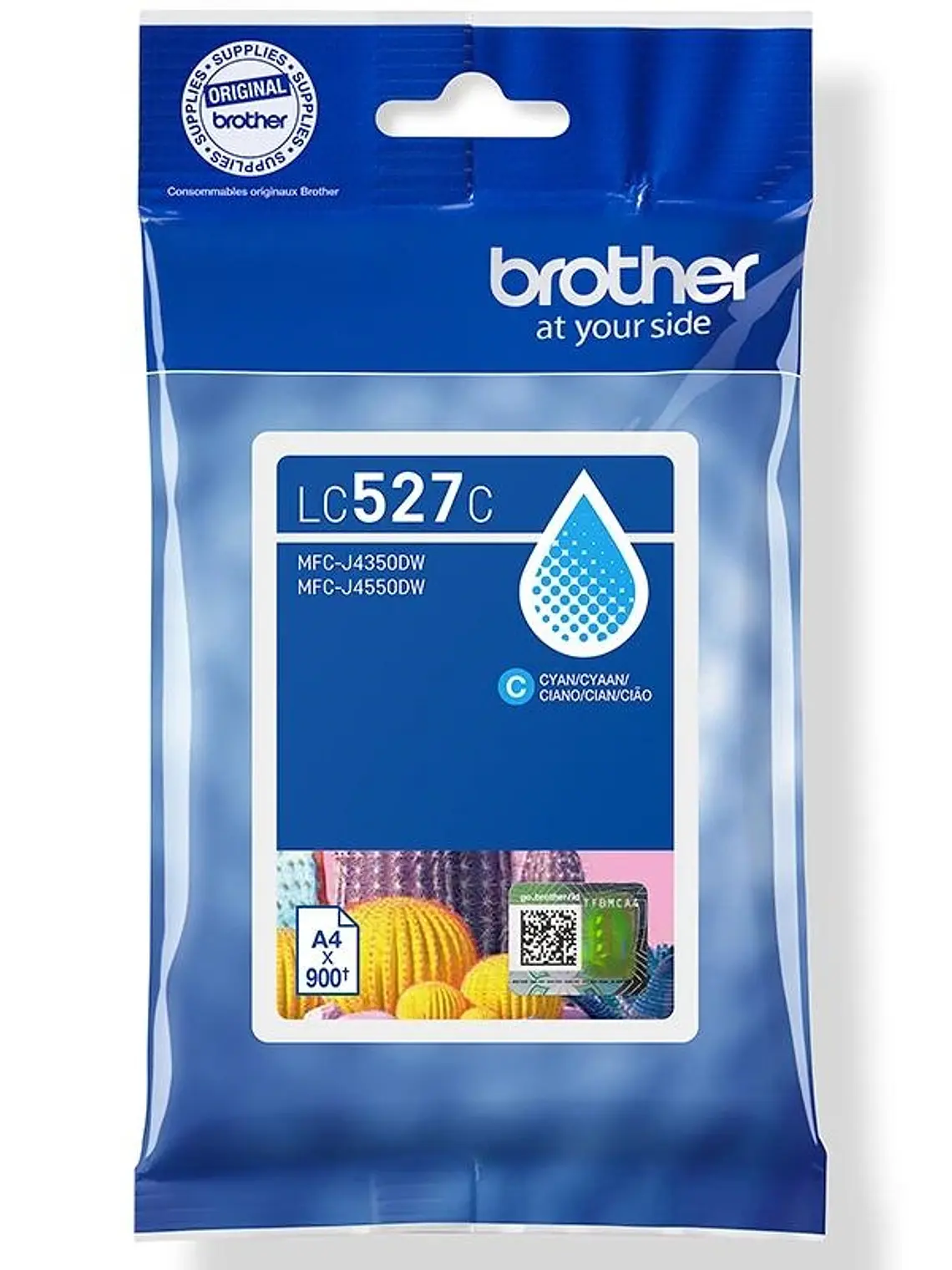 Brother Cartucho LC527C Cian 1