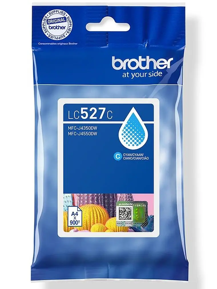 Brother Cartucho LC527C Cian 1