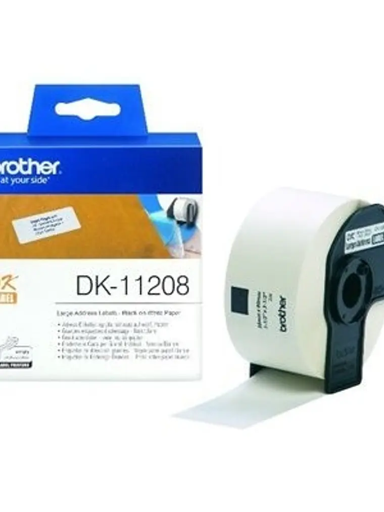 Brother Etiquetas DK11208 Direccion 38x90mm 1