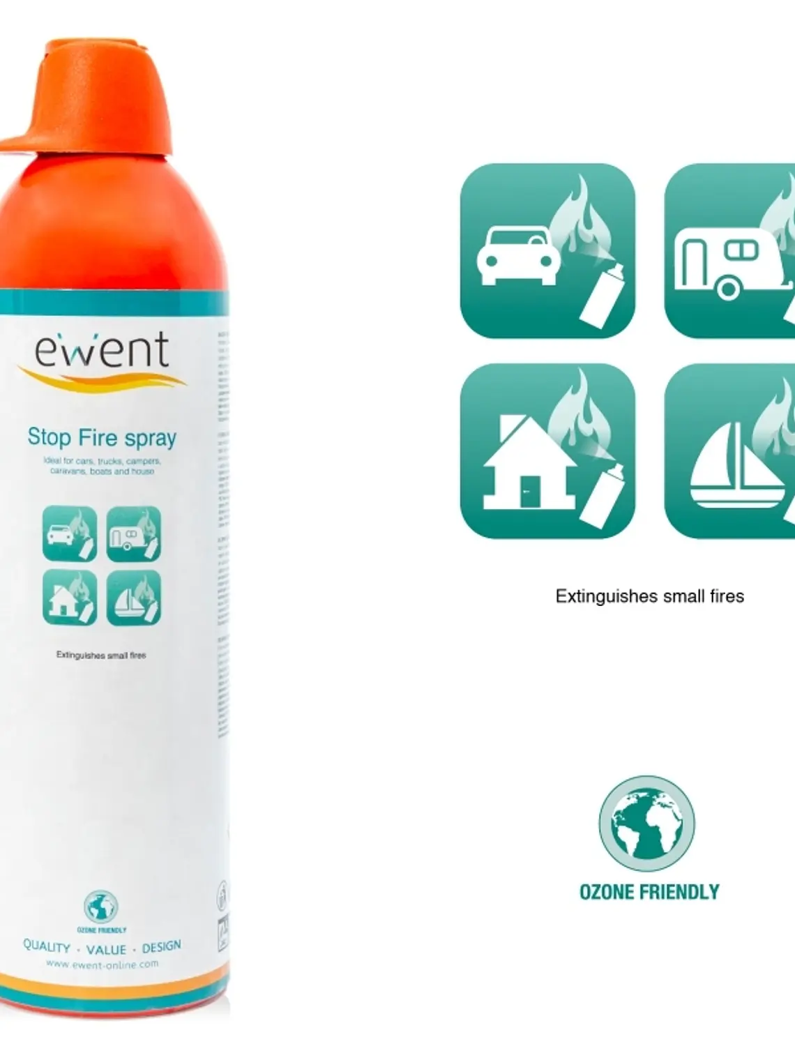 EWENT Extintor Portatil Vehiculos 4