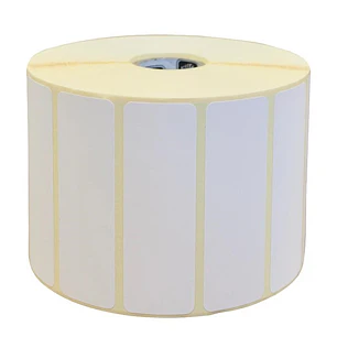 Zebra Caja de 12 rollos etiquetas 57,2 x 31,8 mm