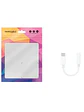 Nanocable Adaptador Audio USB-C-M a Jack-H, Blanco - Miniatura 3