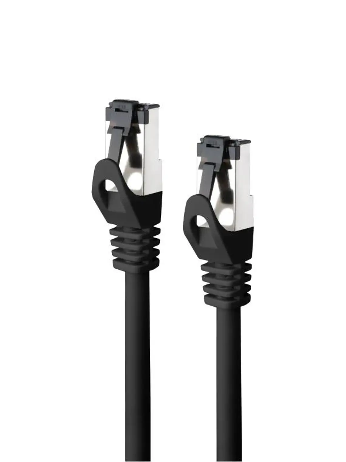 Nanocable Cable red Cat. 8.1 2GHZ SSTP Negro 0,25m 2