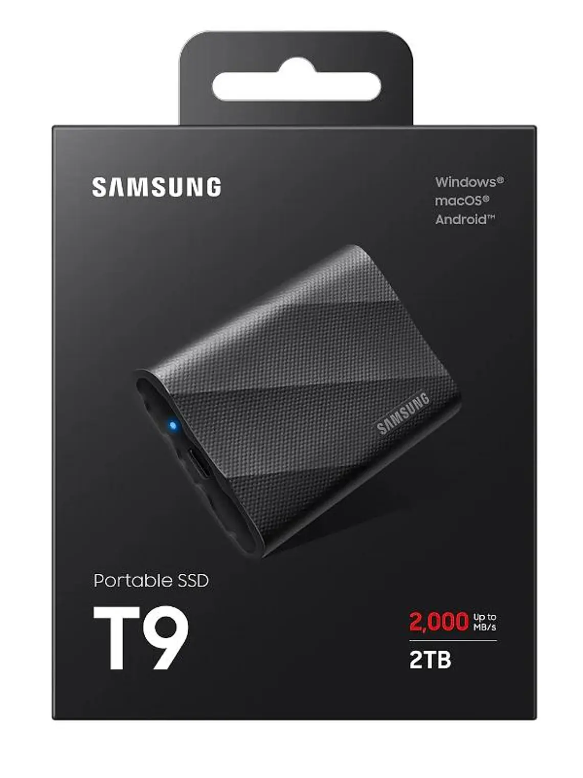 Samsung T9 SSD Externo 2TB USB 3.2 Gen 2x2 Black 2