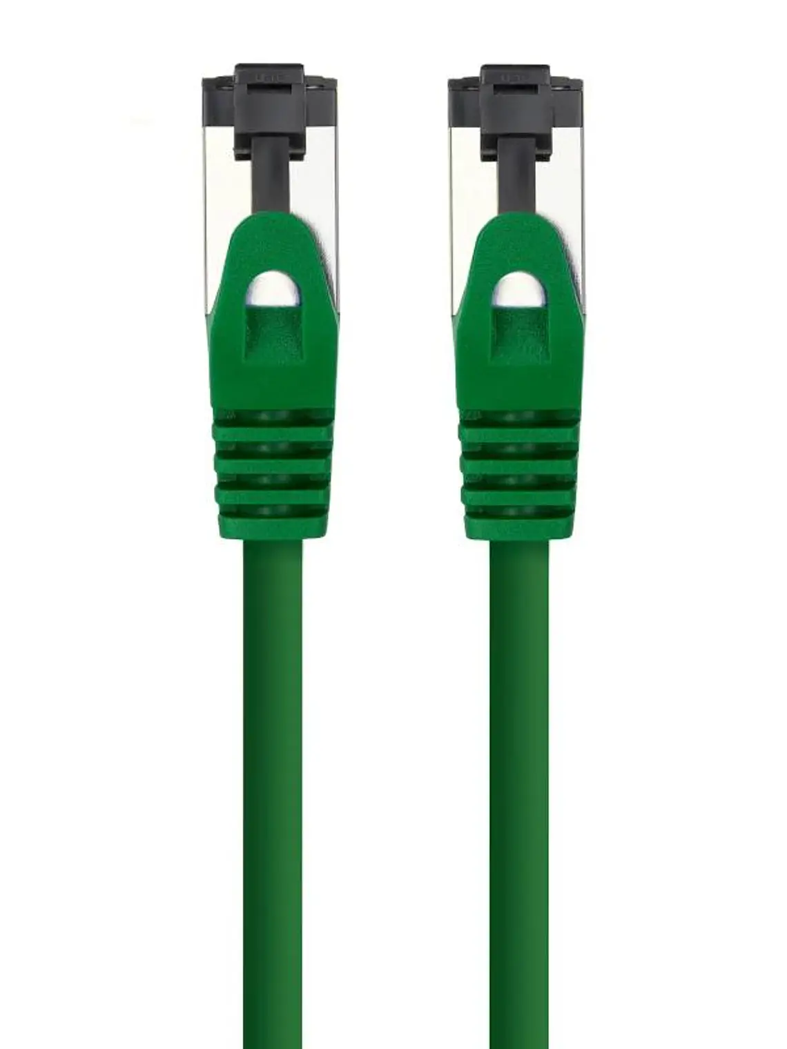 Nanocable Cable red Cat. 8.1 2GHZ SSTP Verde 0,25m 3