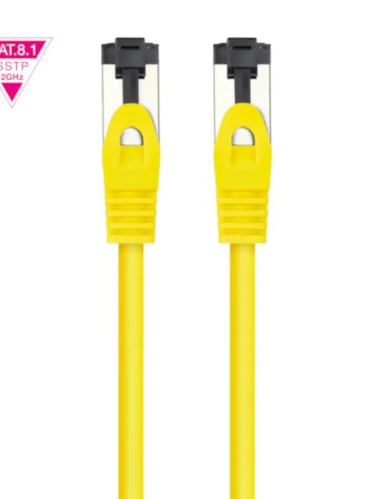Nanocable Cable red Cat. 8.1 2GHZ SSTP Amari. 25cm 3