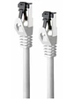 Nanocable Cable red Cat. 8.1 2GHZ SSTP Blanco 0,5m - Miniatura 2