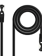 Nanocable Cable red Cat. 8.1 2GHZ SSTP Negro 1m - Miniatura 1