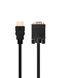 Nanocable Conversor HDMI a VGA M-M, 1.8 m Negro - Miniatura 2