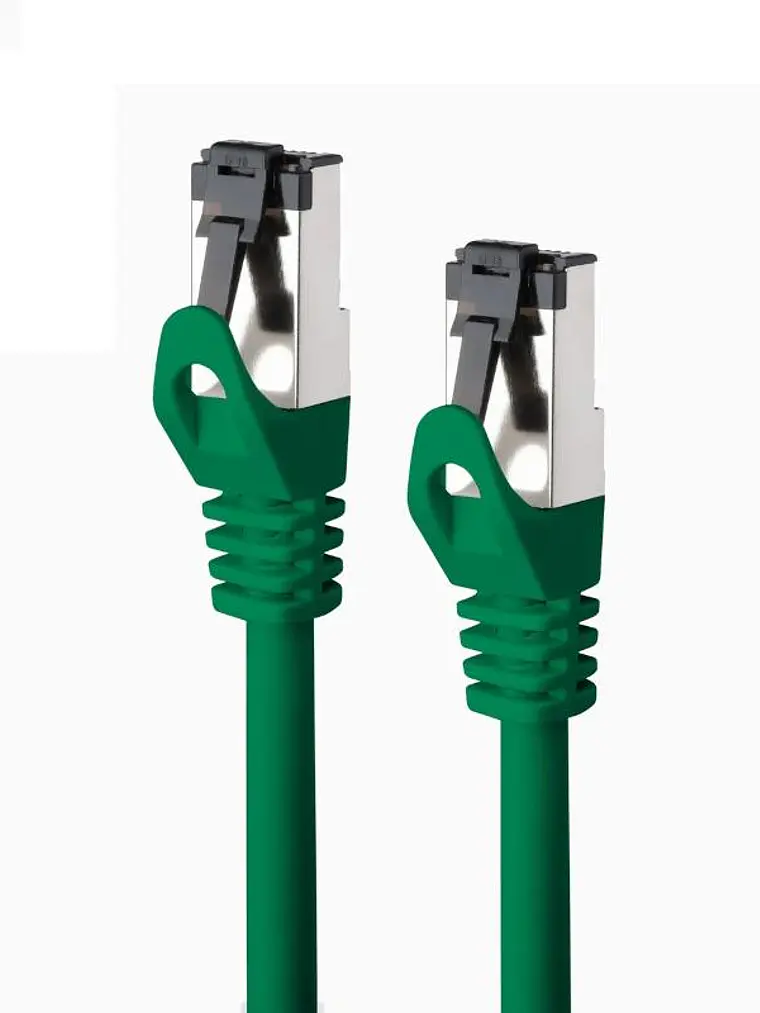 Nanocable Cable red Cat. 8.1 2GHZ SSTP Verde 1m 2