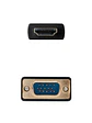 Nanocable Conversor HDMI a VGA M-M, 1.8 m Negro - Miniatura 3