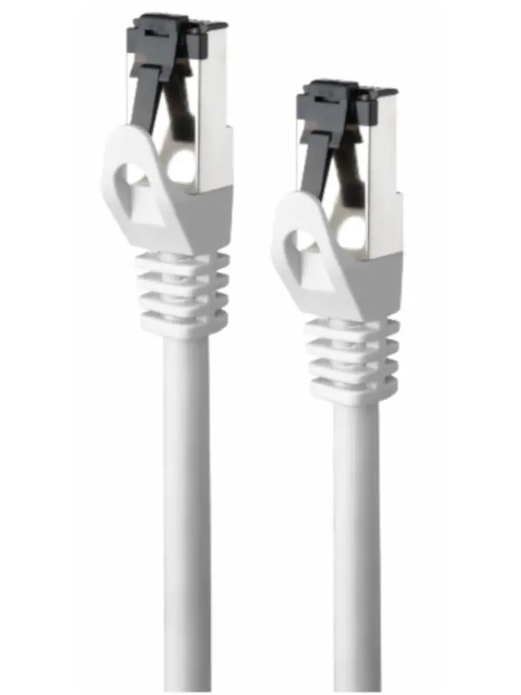 Nanocable Cable red Cat. 8.1 2GHZ SSTP Blanco 1m 2