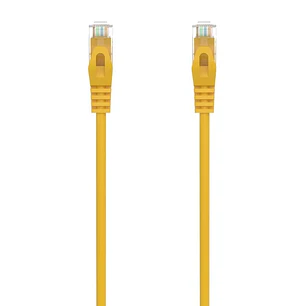 Aisens Latiguillo RJ45 LSZH CAT.6A UTP amari 3.0m