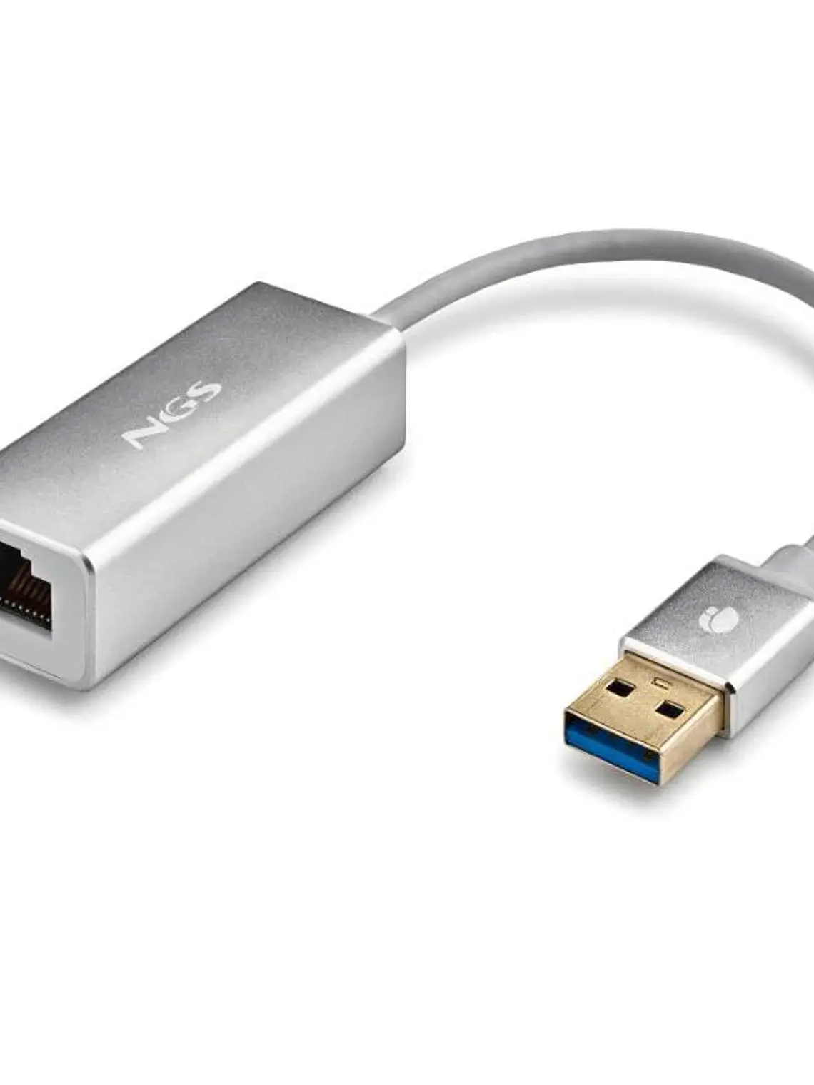 NGS Adaptador Hacker 3.0 usb a lan 1GBPS CABLE 15C 2