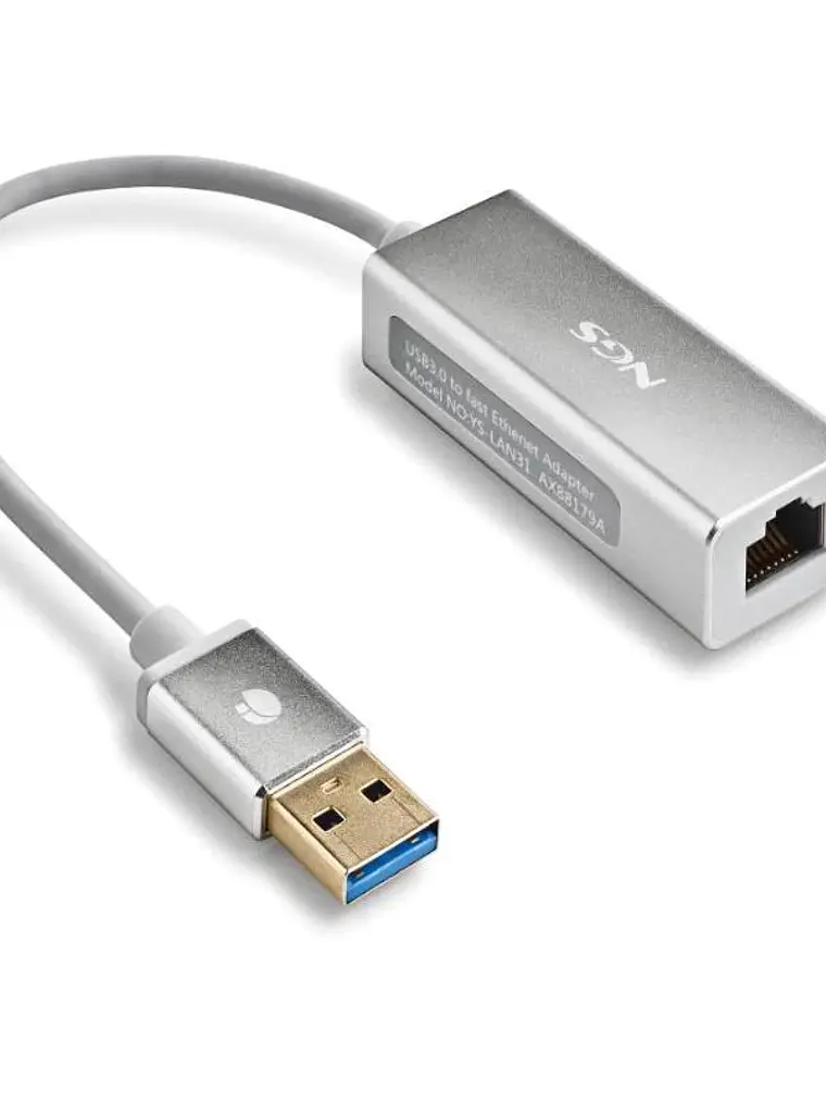 NGS Adaptador Hacker 3.0 usb a lan 1GBPS CABLE 15C 3