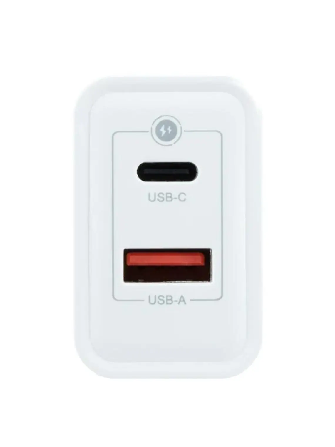Coolbox Cargador Pared GAN 45W USB-C/USB-A 2