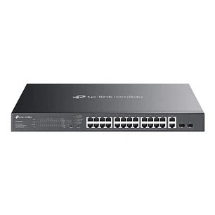 TP-Link ES228GMP Switch 24xPoE+ 2xGb 2xSFP 384W