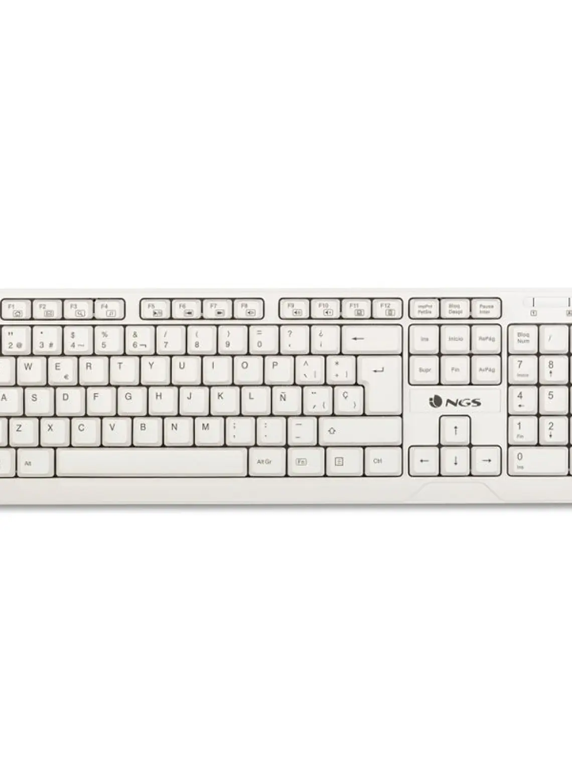NGS teclado USB SPIKE 12 teclas multimedia 1