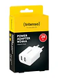 Intenso | Cargador pared W24AA|2xUSB-A|blanco - Miniatura 2