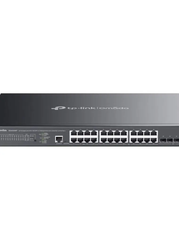 TP-Link SG3428XMPP Switch L2+ 24xGb 4x10G SFP+ 1U 1