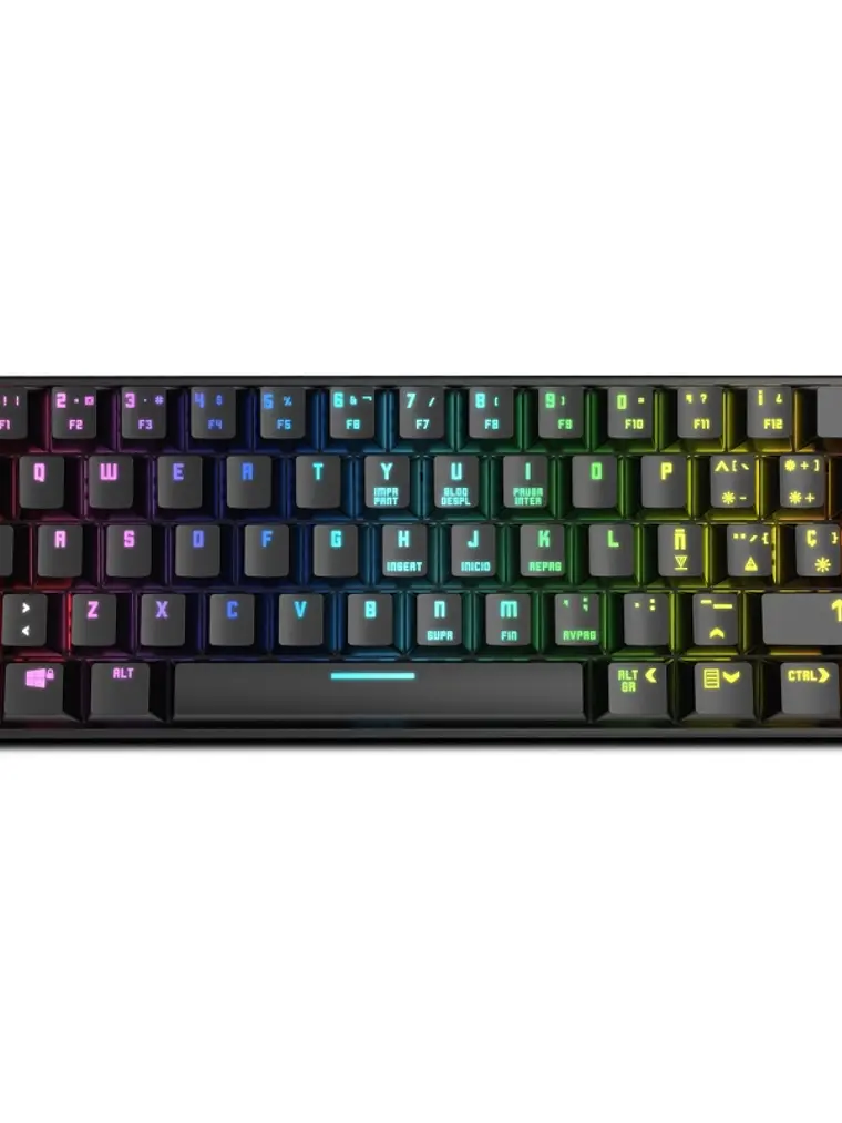 Krom Teclado Gaming KLUSTER RGB Mini Keyboard 1