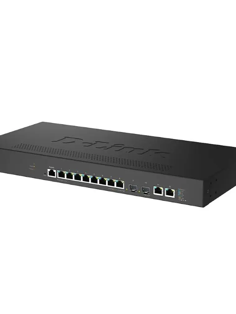 D-Link DMS-1250-12/E Switch 8x2.5mG 2x5mG 2xSFP+ 3