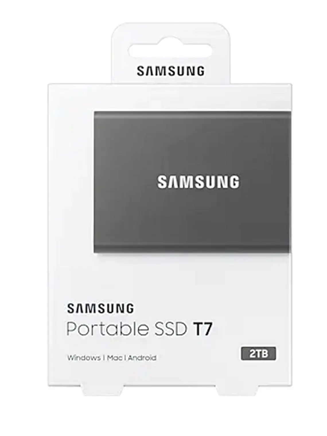 Samsung T7 SSD Externo 2TB NVMe USB 3.2  Gris 2