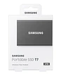 Samsung T7 SSD Externo 2TB NVMe USB 3.2  Gris - Miniatura 2