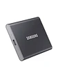 Samsung T7 SSD Externo 1TB NVMe USB 3.2  Gris - Miniatura 4