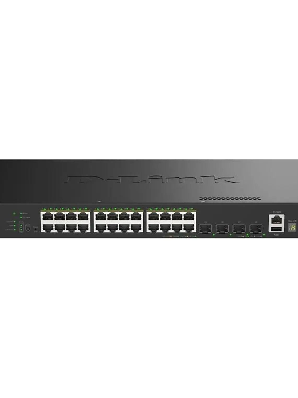D-Link DGS-1530-28P/E Switch 24xGB PoE 4xSFP+ 370W 1