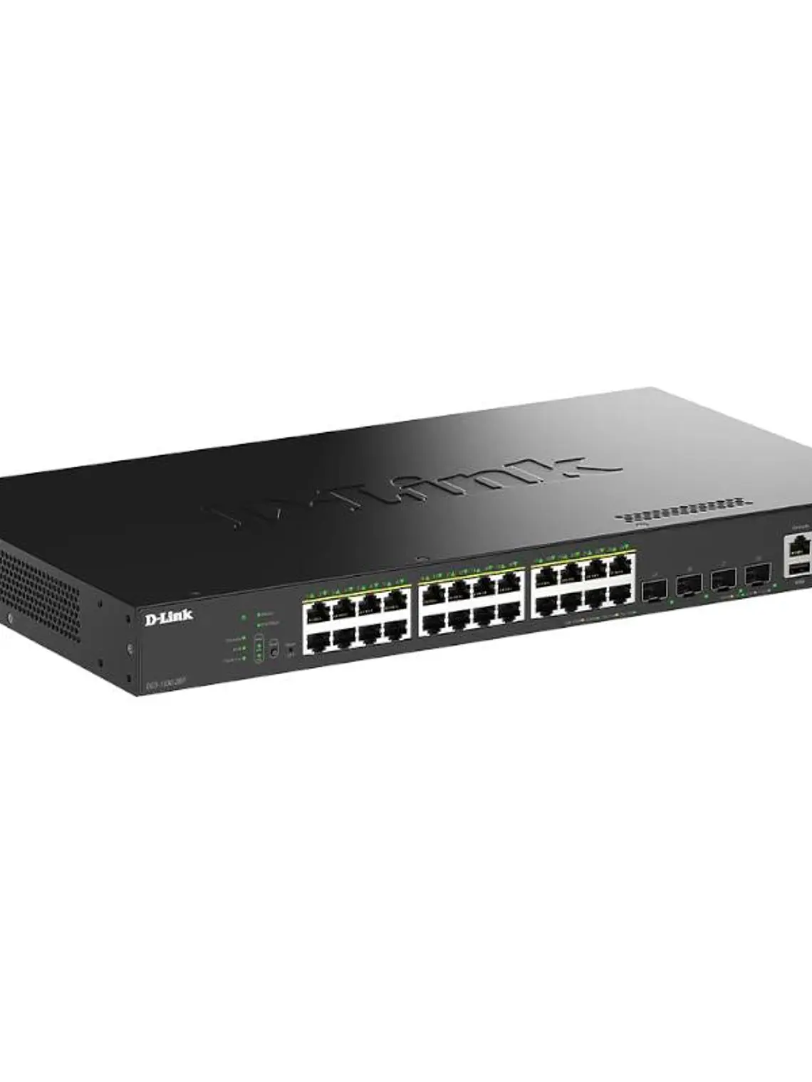 D-Link DGS-1530-28P/E Switch 24xGB PoE 4xSFP+ 370W 2